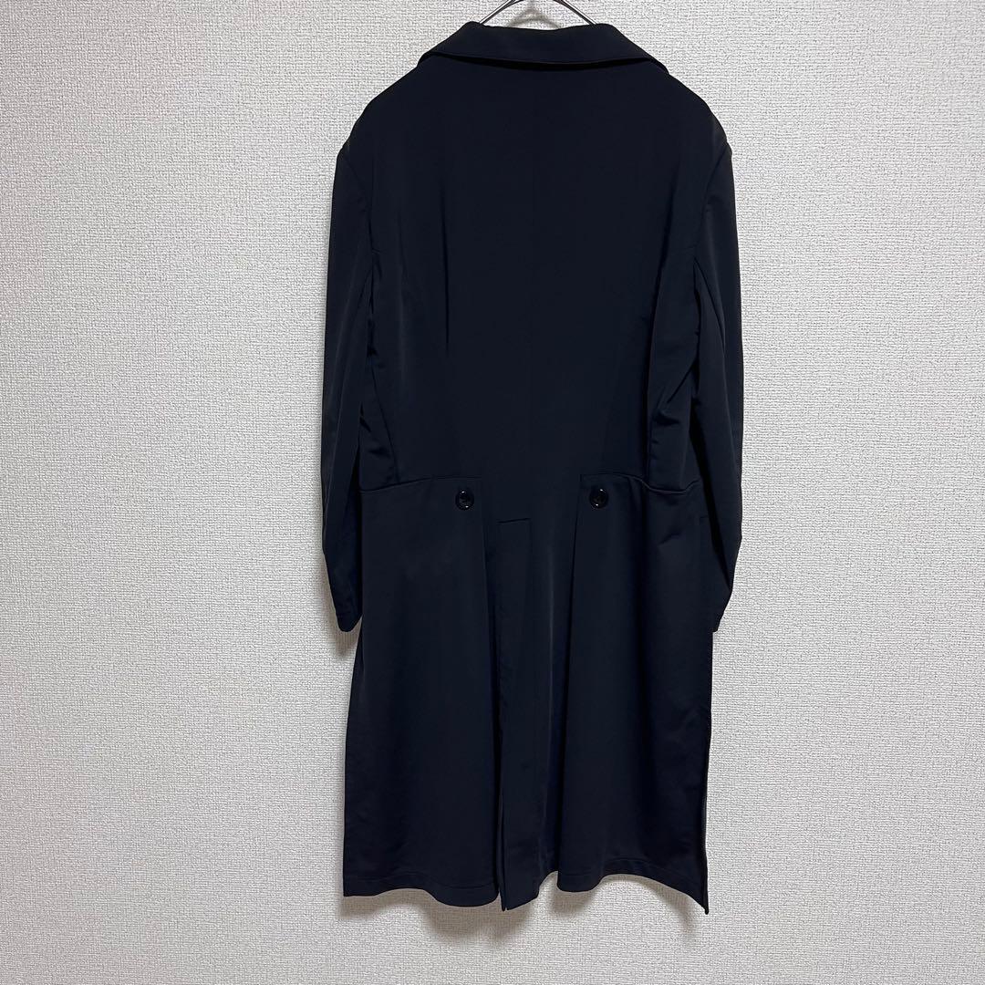 Re7k　　　ナイロン　燕尾　ジャケット　コート　ダブル　黒