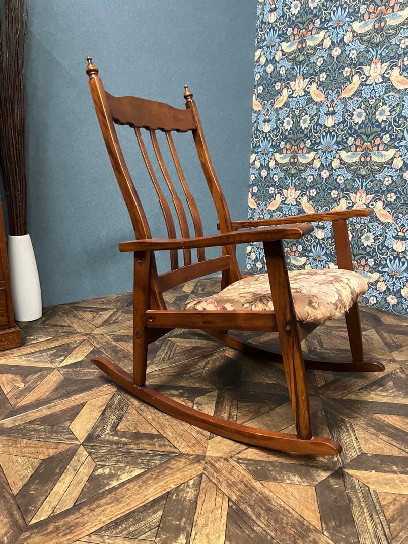 ロッキングチェア 昭和レトロ 椅子 難あり 当時物