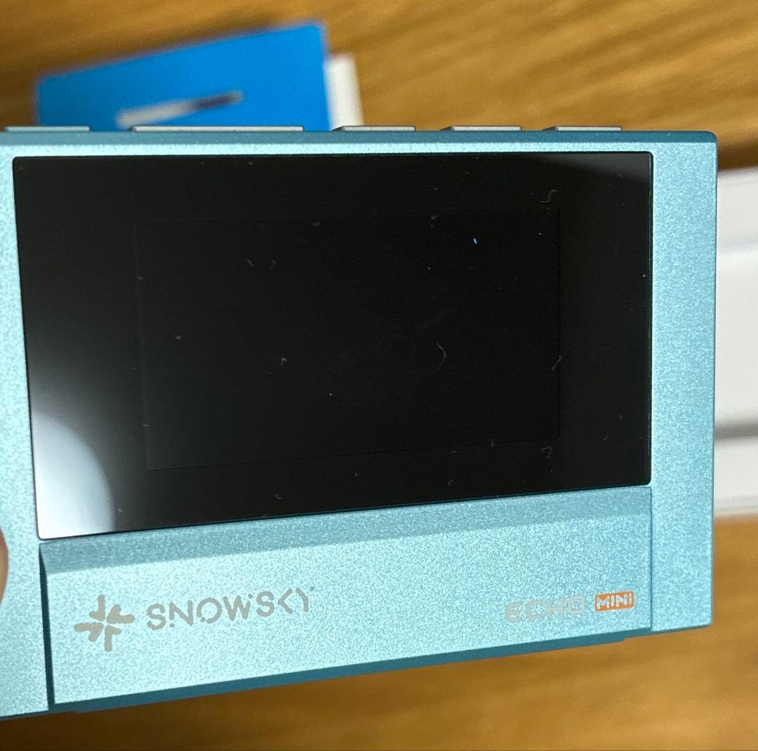 ポータブルプレーヤー Fiio sky echo mini skyblue