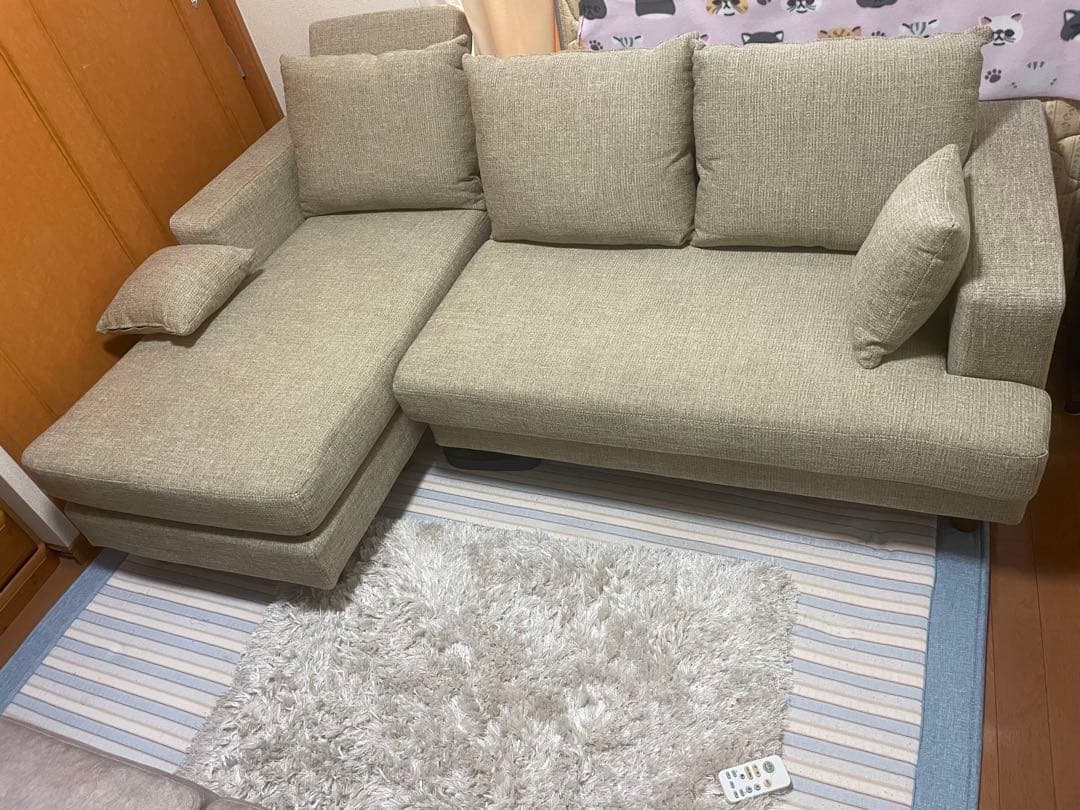 ⚫︎LOWYA⚫︎ L型カウチソファー　愛知県一宮市　宮西カネスエ周辺