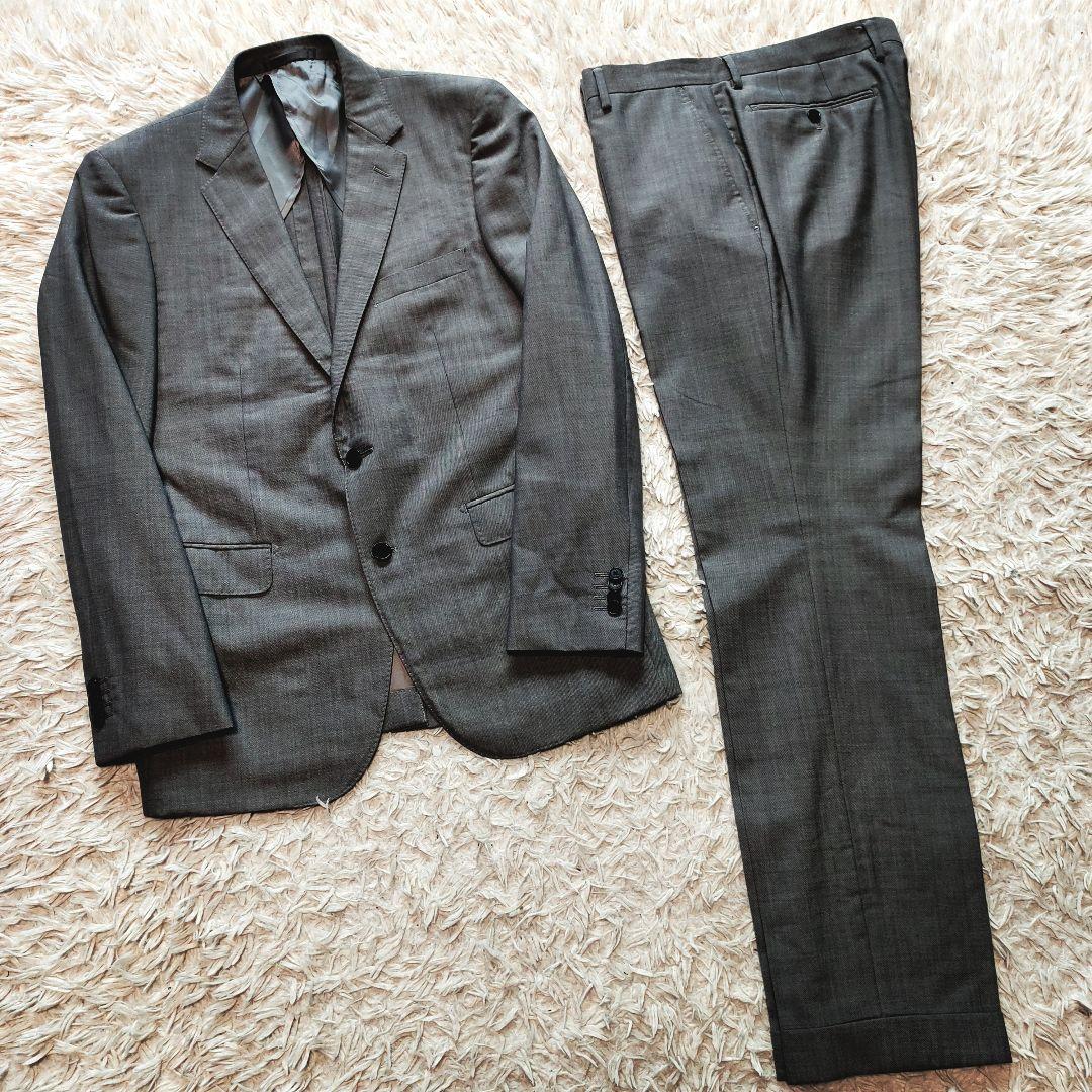 ユナイテッドアローズ セットアップ スーツ Super 100 ウール 48