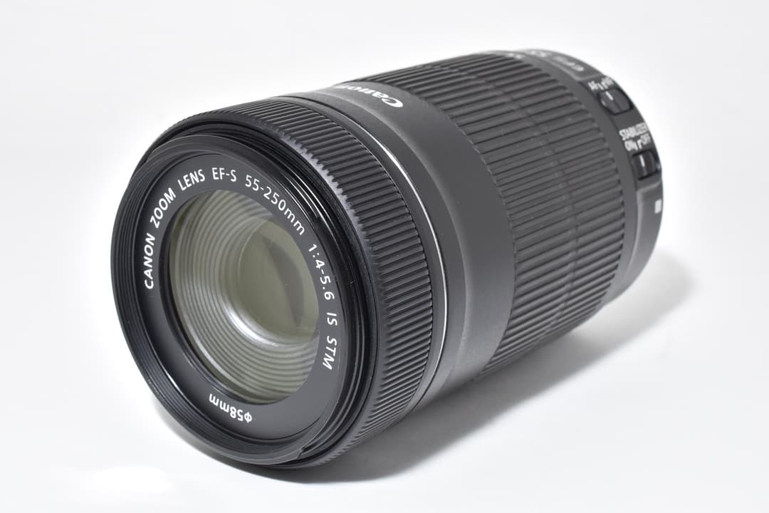 レンズ(ズーム) Canon EF-S 55-250mm F4-5.6 IS STM #9492