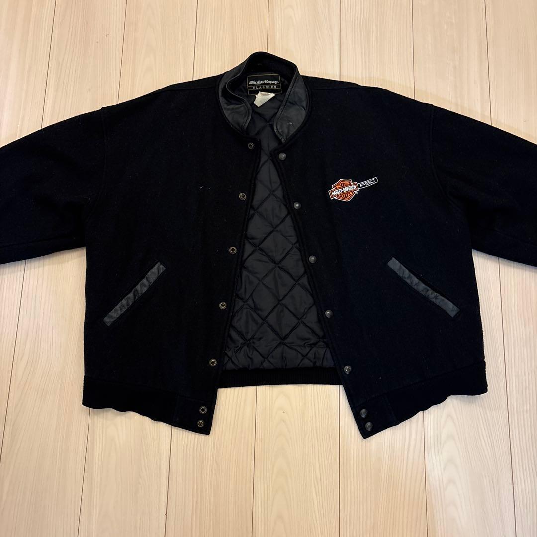Harley-Davidson ブラックスタジャン古着