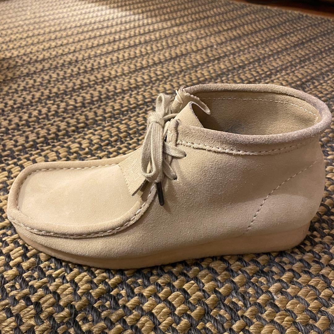 CLARKS クラークス ワラビー UK8 26センチ メープル スウェード