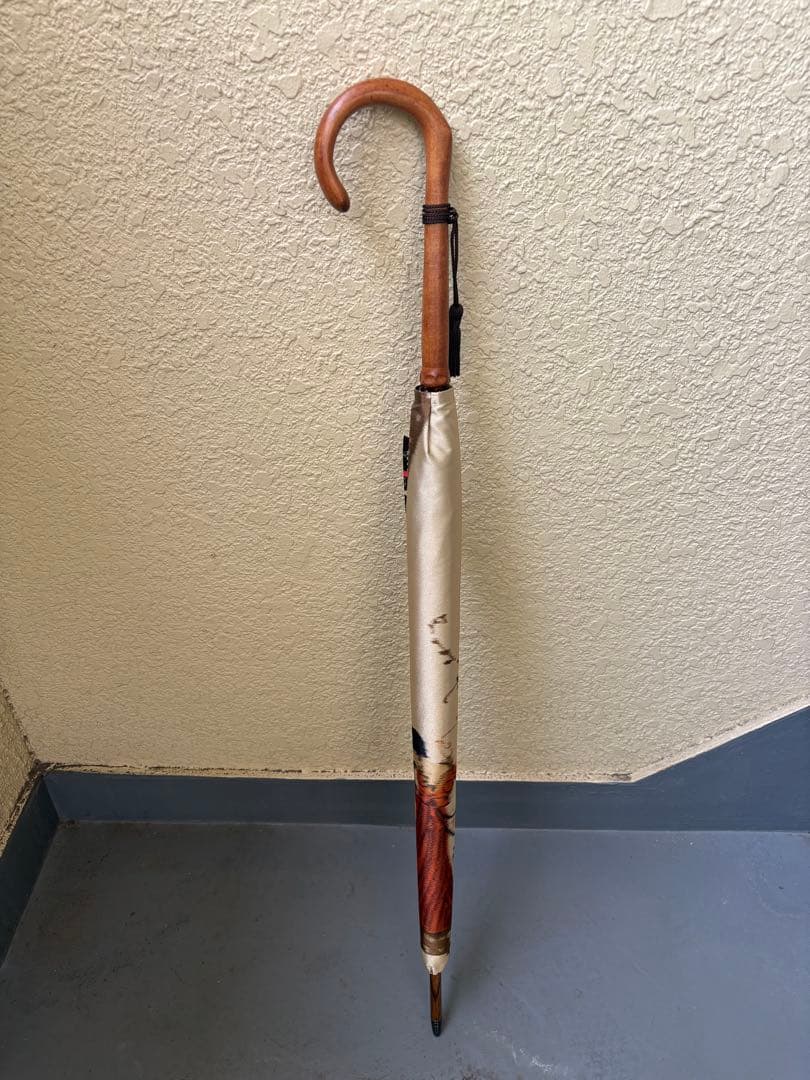 めっちゃお値下げ！モンブランヤマグチの長傘 木製ハンドル