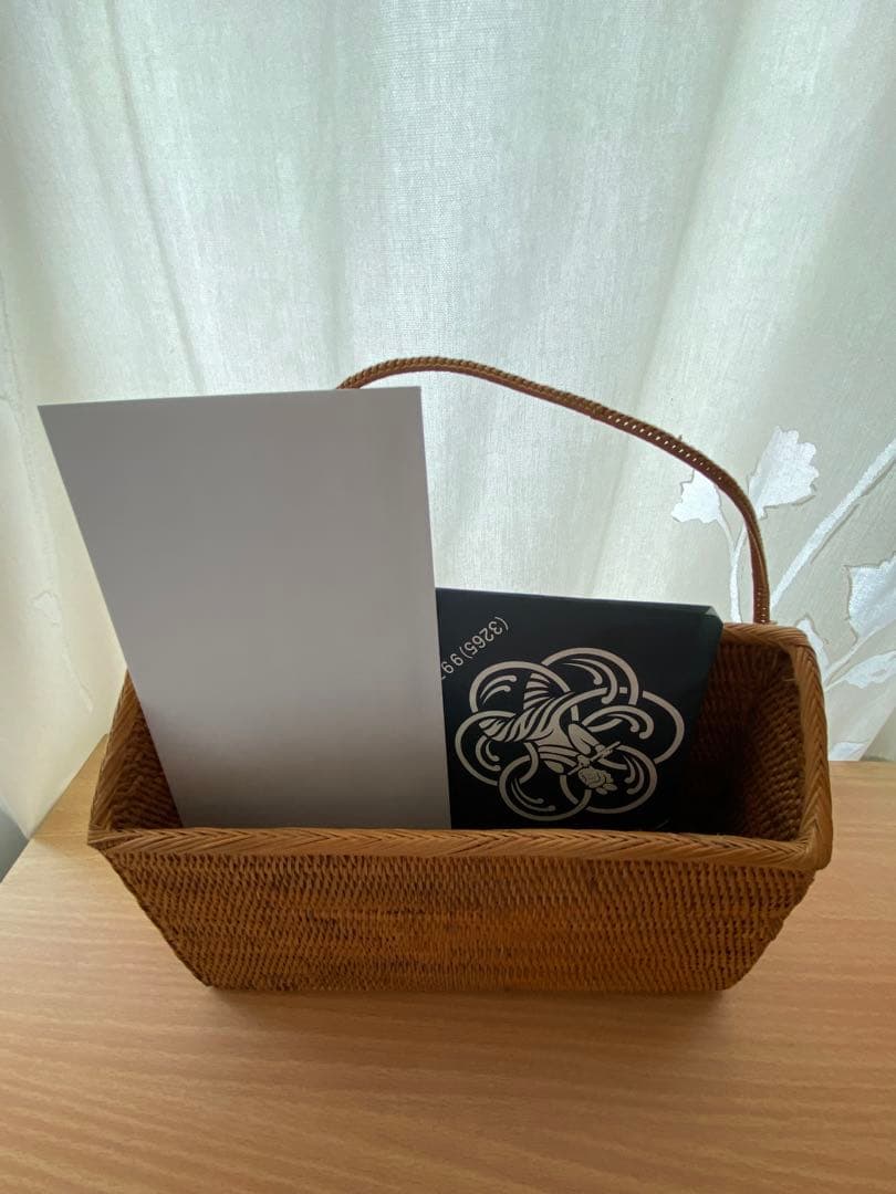 天然素材　アタ雑貨　レターボックス