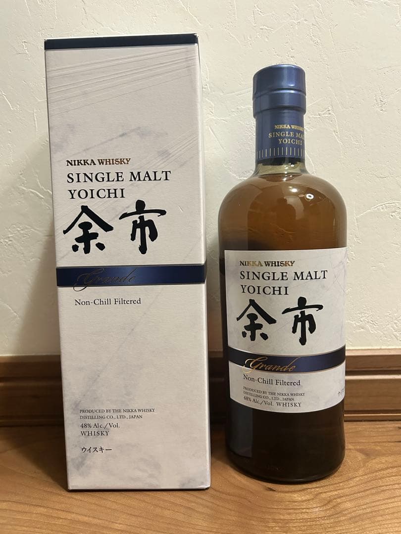 免税店限定　ニッカ ウイスキー シングルモルト 余市 グランデ 700ml