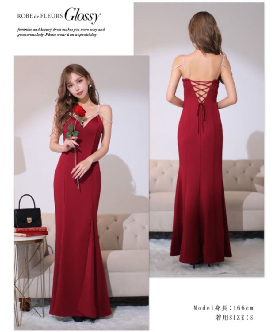 ROBEdeFLEURS キャバロングドレス