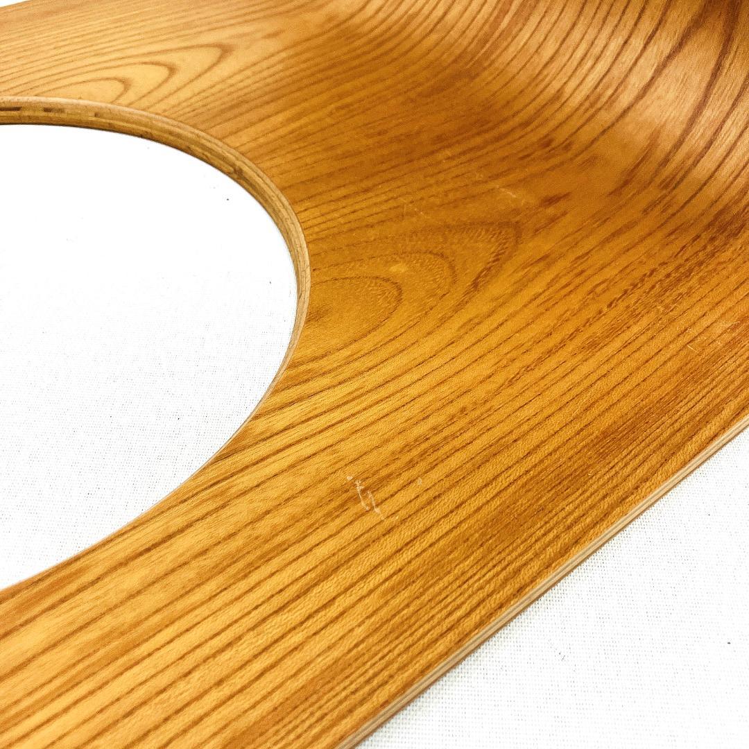 Tendo 天童木工 座椅子 2脚セット 藤森健次 曲げ木 ケヤキ板目 曲木⑮