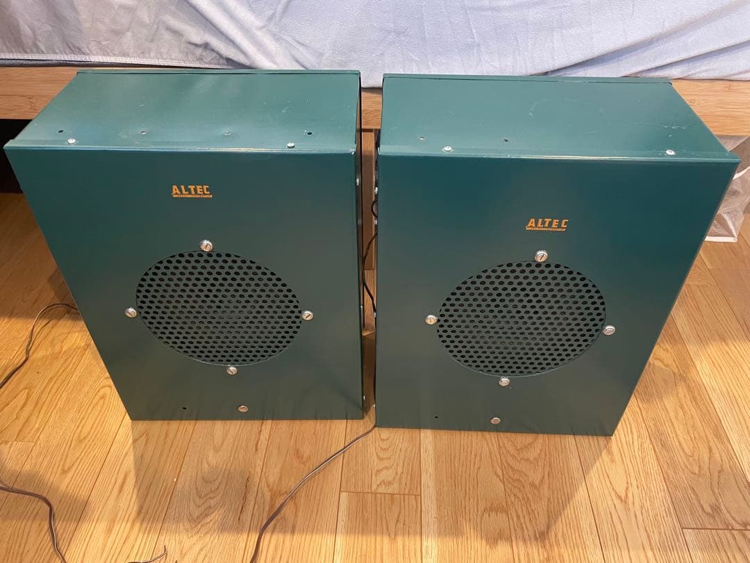 【バレンチーノ様限定】ALTEC スピーカー 2台セット 緑