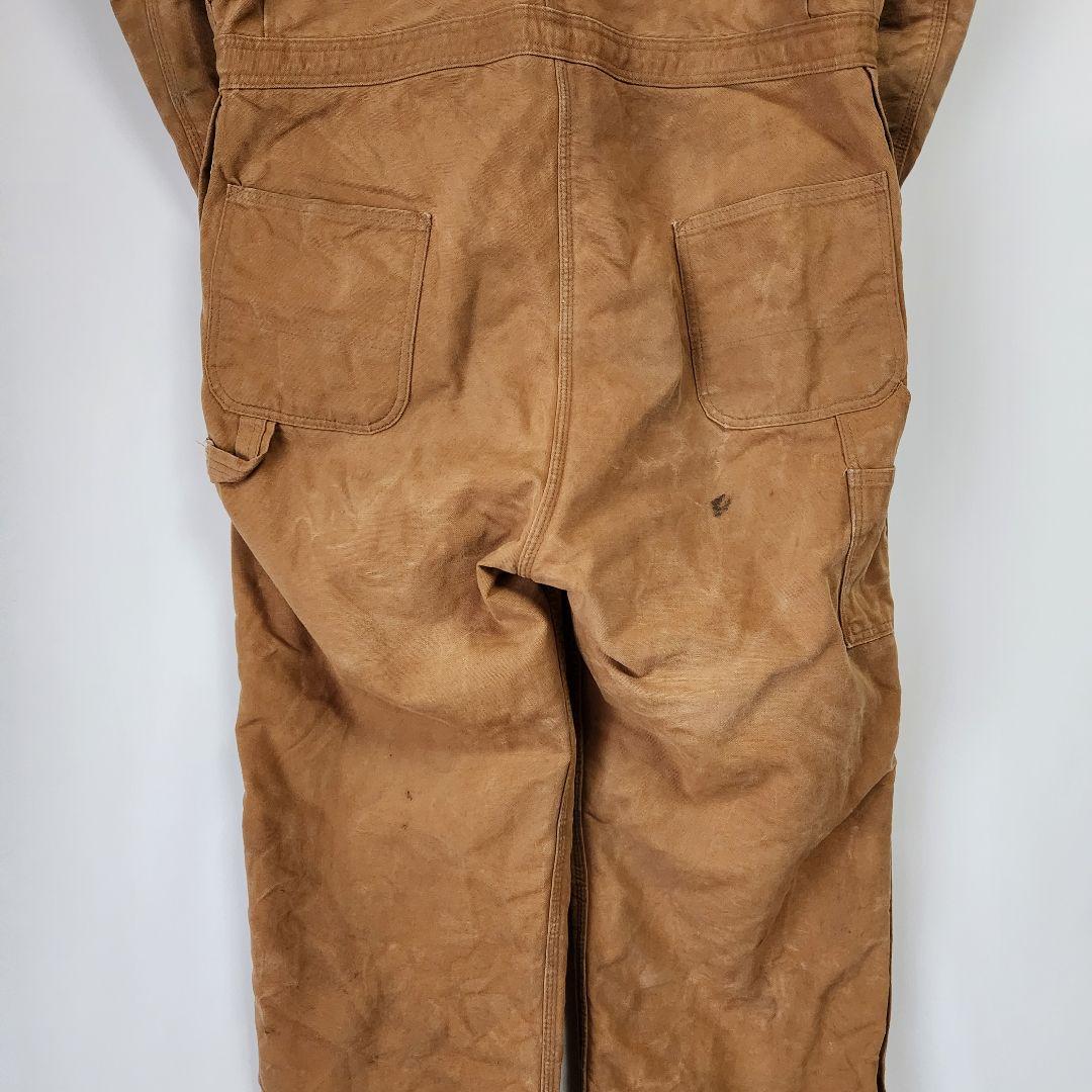 Carhartt ダック キルティング オールインワン つなぎ