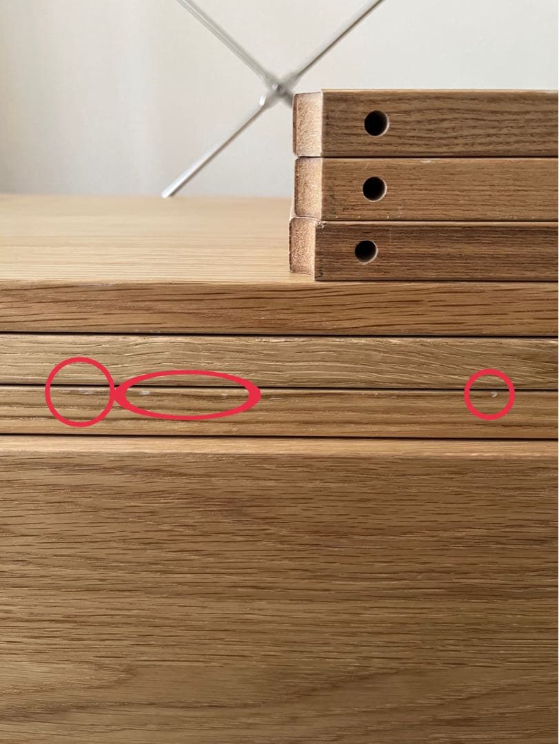 無印良品 ステンレスユニットシェルフ　オーク材