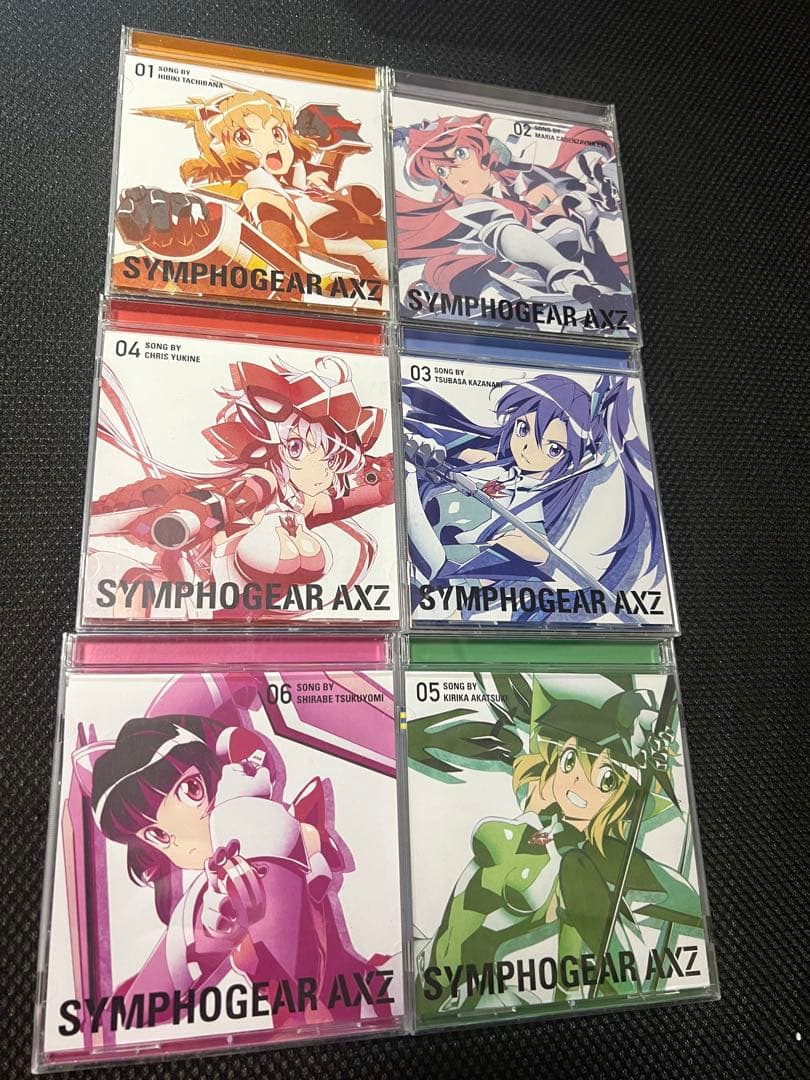 戦姫絶唱シンフォギア キャラクターソングまとめG GX XV AXZ XD