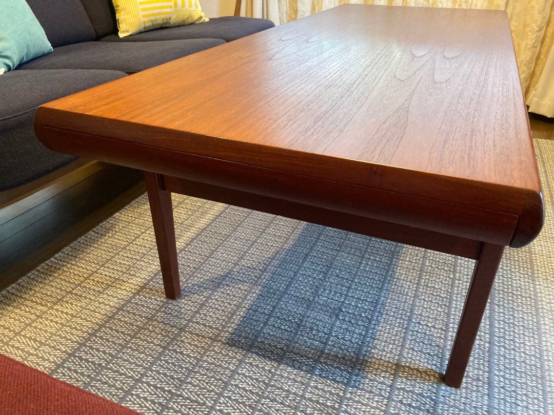 【北欧ビンテージ】ローテーブル コーヒーテーブル 伸長式 デンマーク製 美品