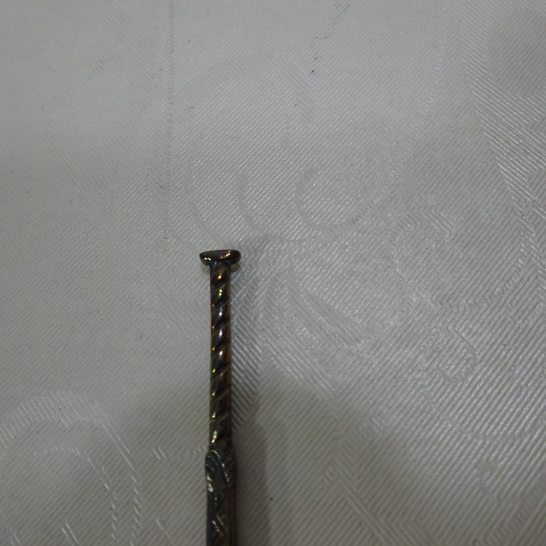 スターリングシルバーアノインティングスプーン1937 Coronation