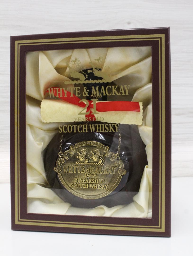 WHYTE & MACKAY 21年 スコッチウイスキー ギフトボックス