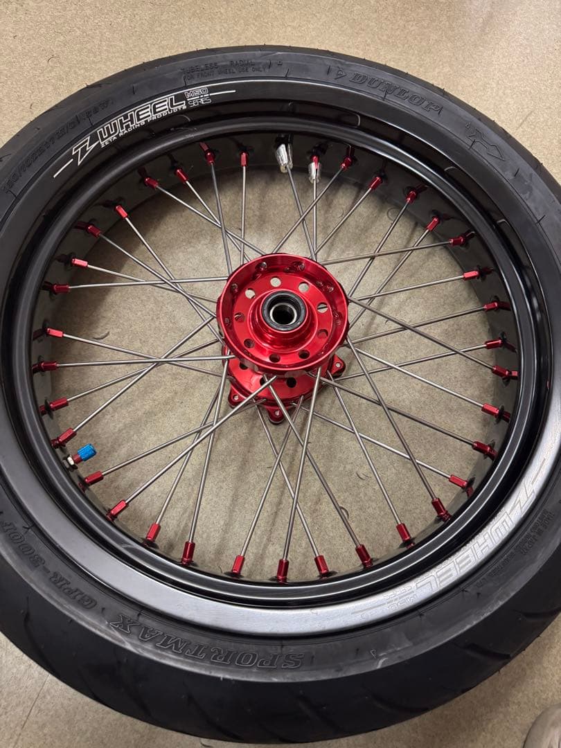 【 フロント】AR1モタードホイールキット (ステンレススポーク) トレール