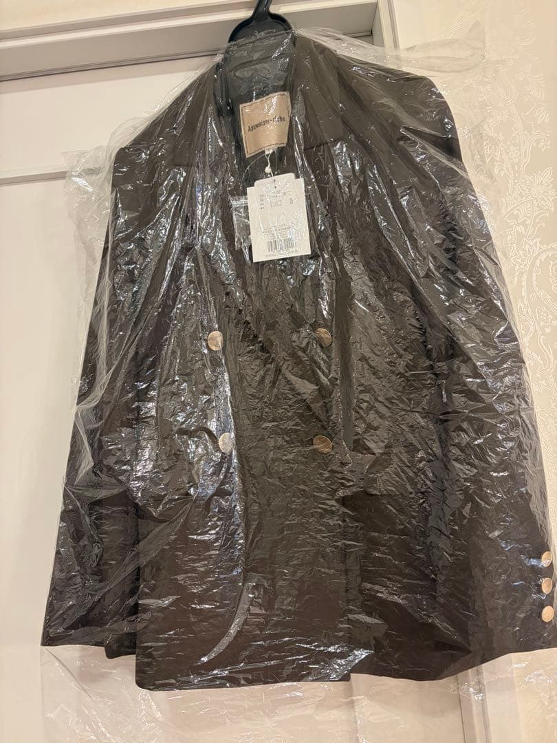 Apuweiser-riche ピン付テーラージャケット1新品タグ付き　ブラウン