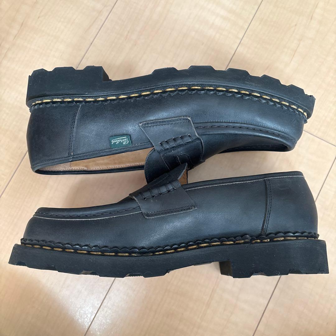 【極美品】パラブーツ　ランス　ブラック　6.5サイズ