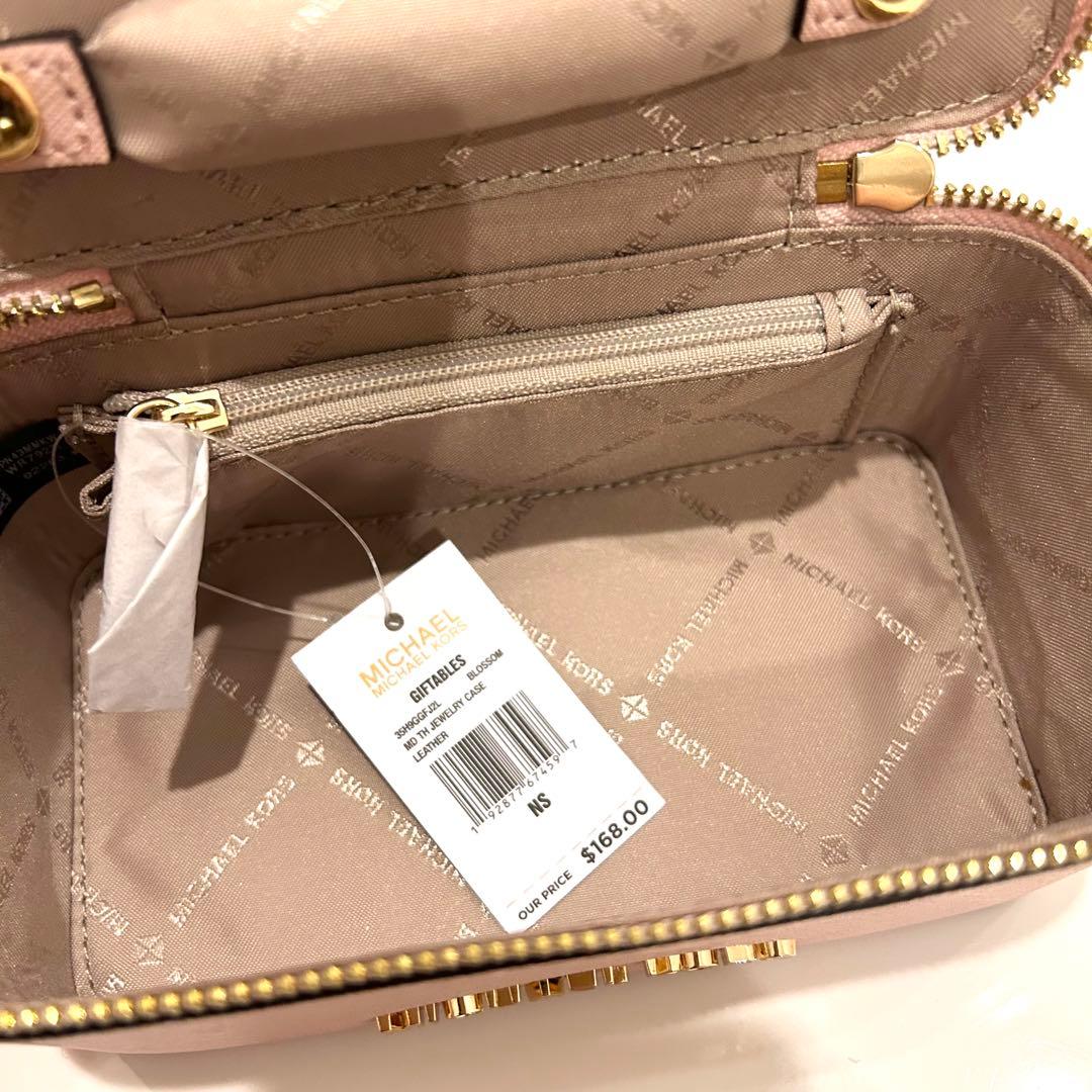 海外限定【MICHAEL KORS】マイケルコース ピンク ジュエリーケース