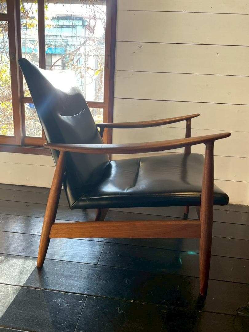 Ritzwell リッツウェル RIVAGE イージーチェア ブラックレザー