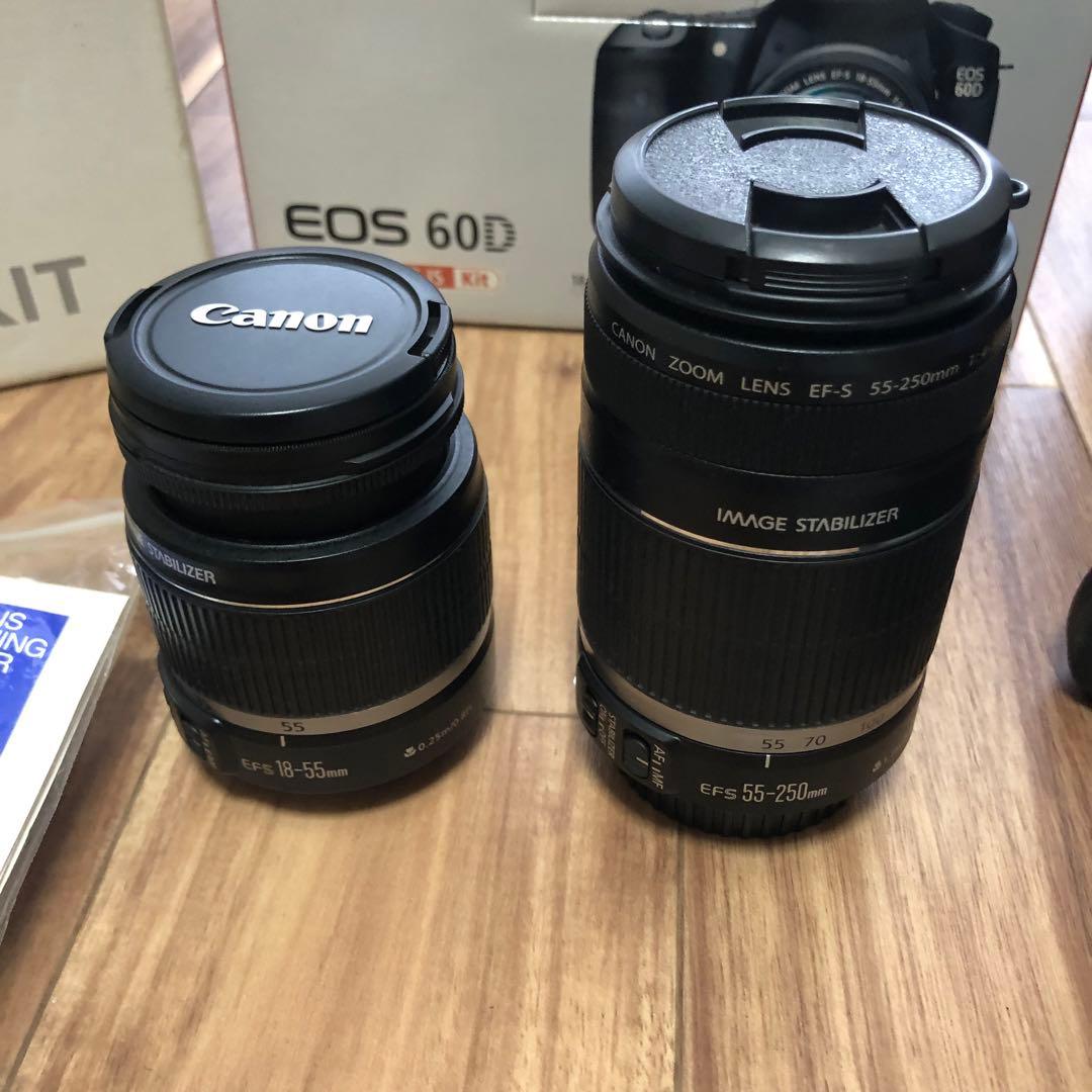 美品 canon eosd60 ダブルズームキット jobey付き