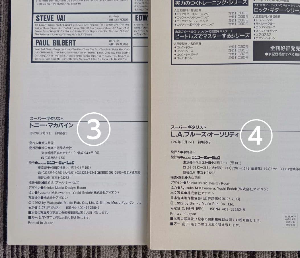 トニー・マカパイン 楽譜 Tony Macalpine スコア ヤングギター