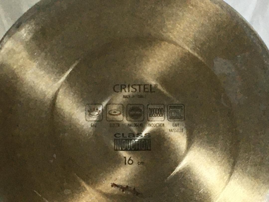 CRISTEL 両手鍋 片手鍋 ハンドル