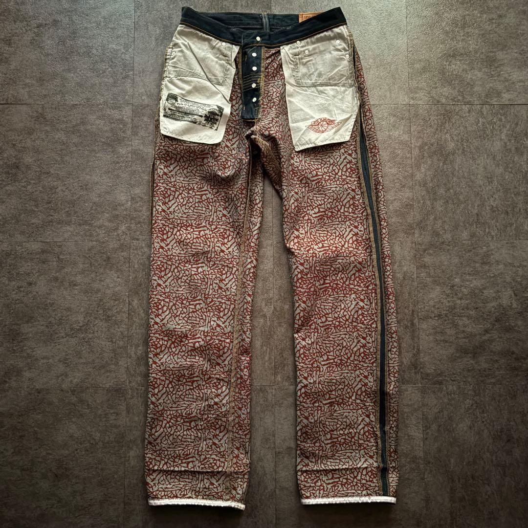 levi's×airjordan 501XX denimpants y2k 31