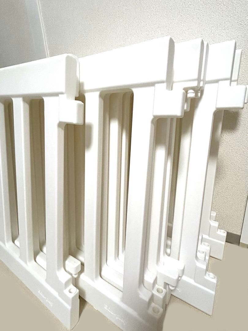 ベビーサークル ドア付き 12枚 ホワイト carino carino