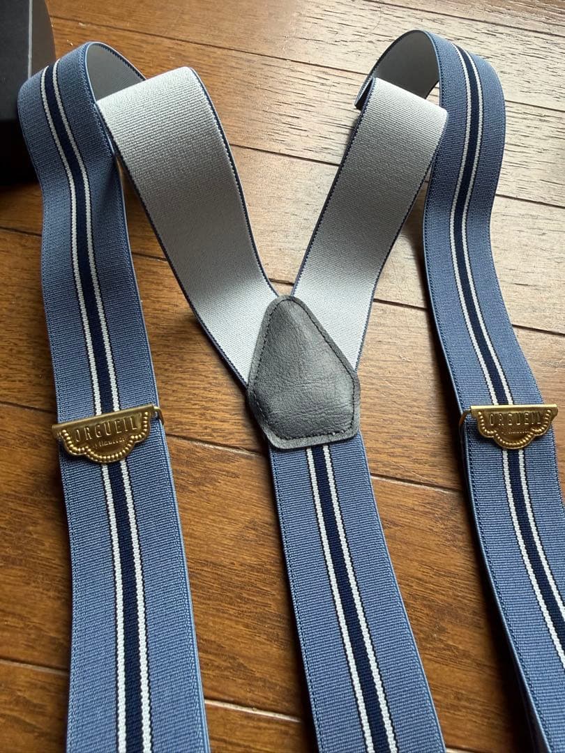 オルゲイユ ORGUEIL Y字型サスペンダー ラビットイヤー 2way