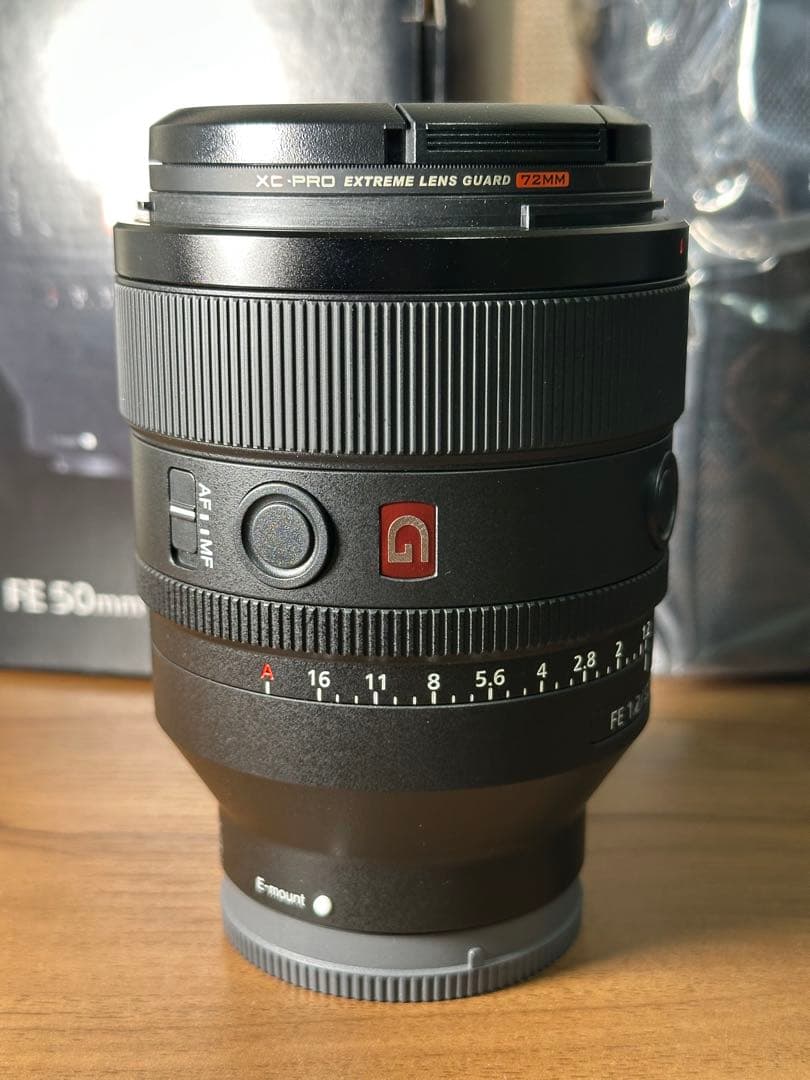 【週末限定特価】超美品 sony FE 50mm F1.2 GM レンズ
