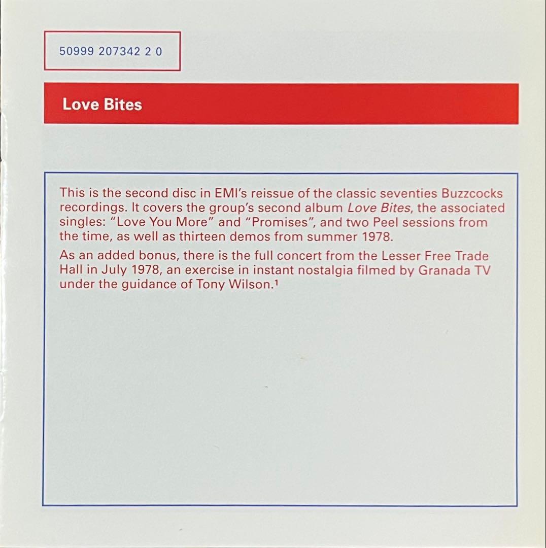 BUZZCOCKS LOVE BITES バズコックス スペシャル・エディション