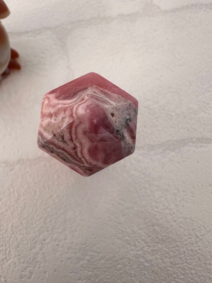 高品質　インカローズ　ロードクロサイト　タワー　六角柱