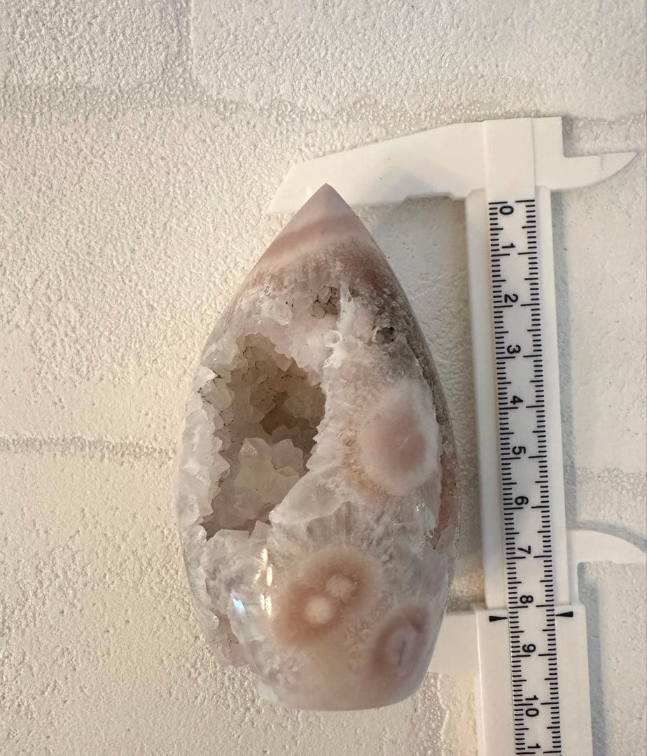 高品質　インカローズ　ロードクロサイト　タワー　六角柱