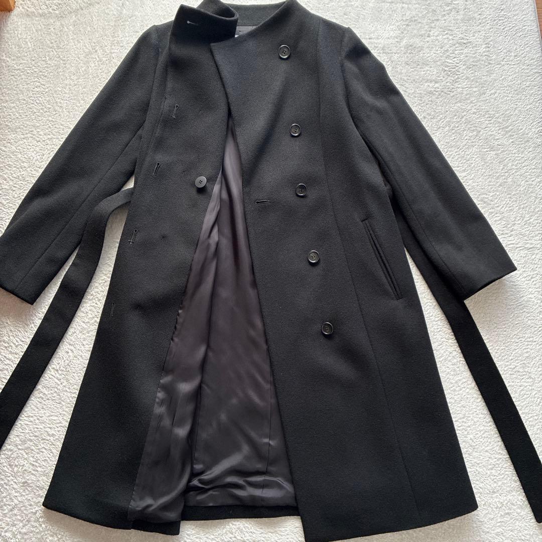 UNTITLED ウールコート　黒
