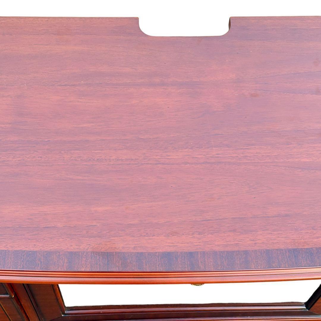 【美品】東海家具 ベネチア テレビボード マホガニー 新品約13万円