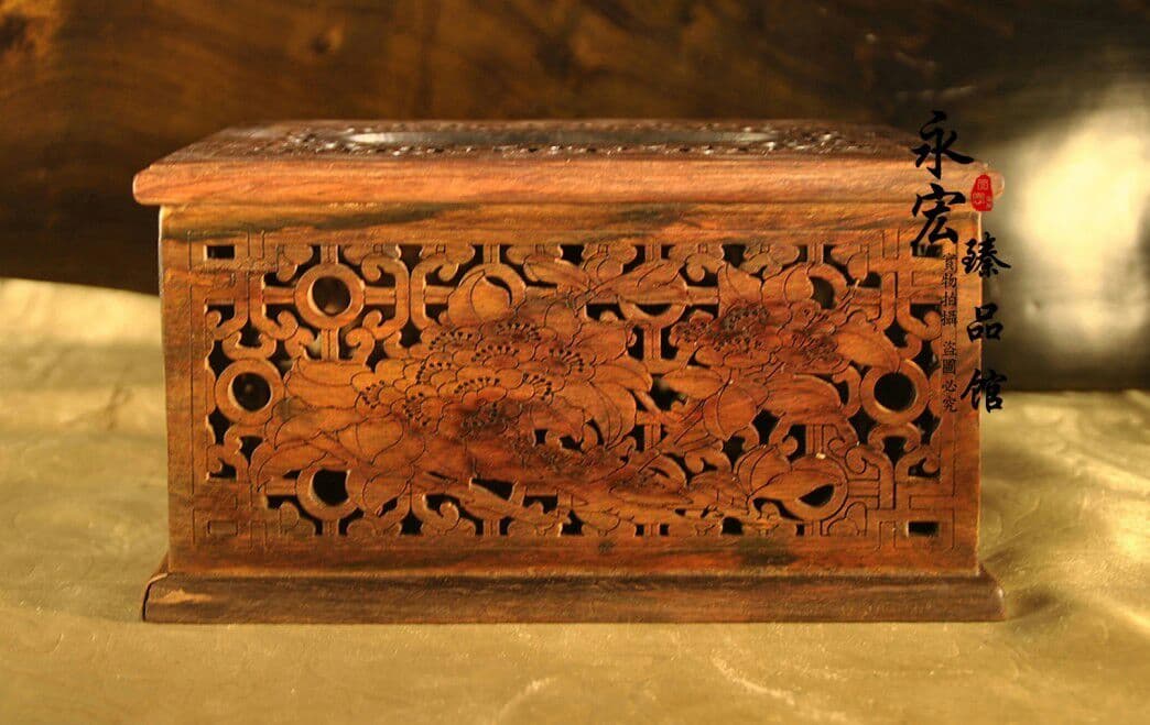 酸っぱい枝のティッシュの箱、正統のラオスの酸っぱい枝は透かして彫ります