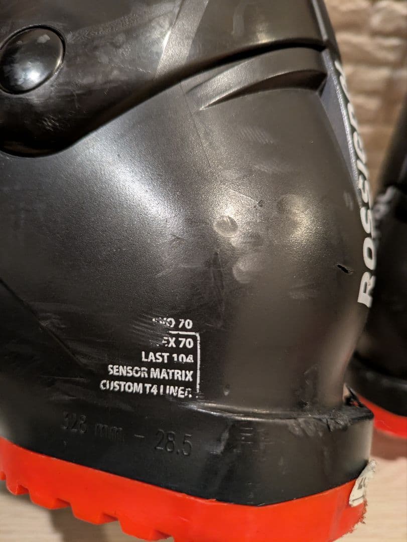 ROSSIGNOL EVO70 28.5cm ラスト幅104mm　スキーブーツ