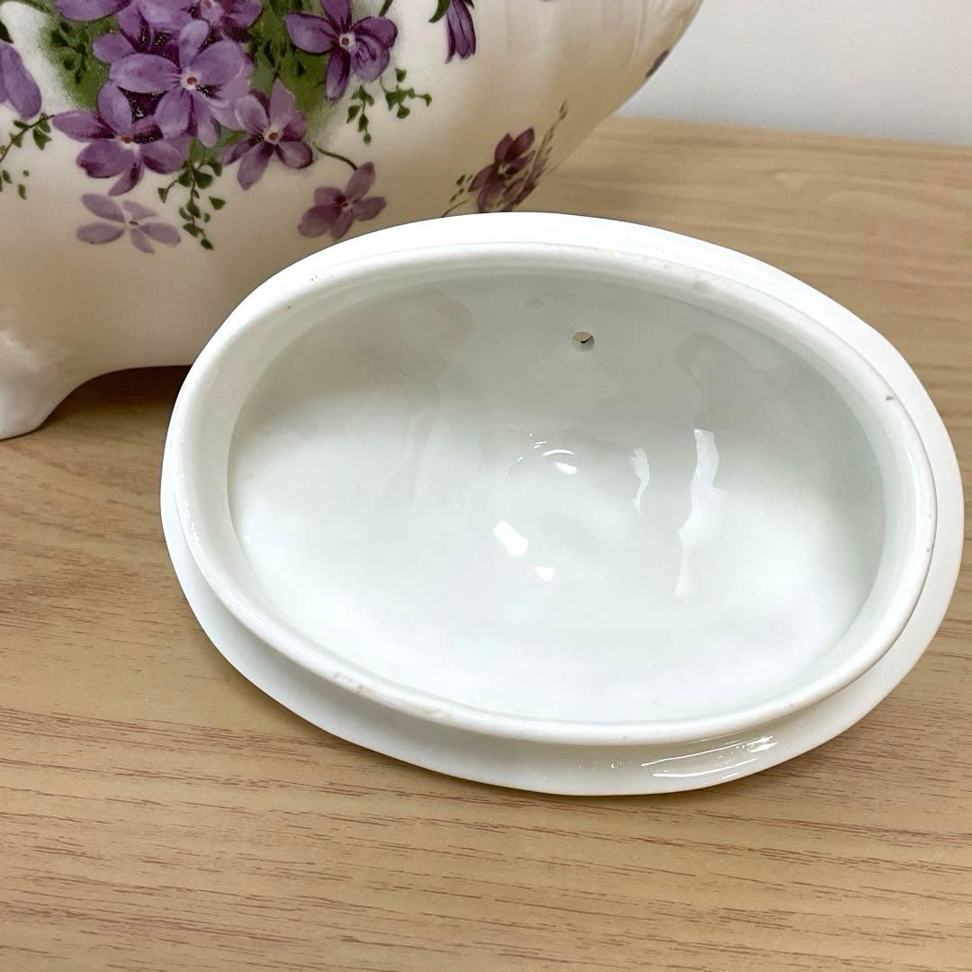 ハマースレイ　バイオレット　ティーポット　大