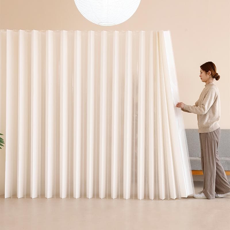 パーテーション間仕切り折り畳み式高さ2.4ｍ長さ1-2ｍ組立不要ついたて目隠し