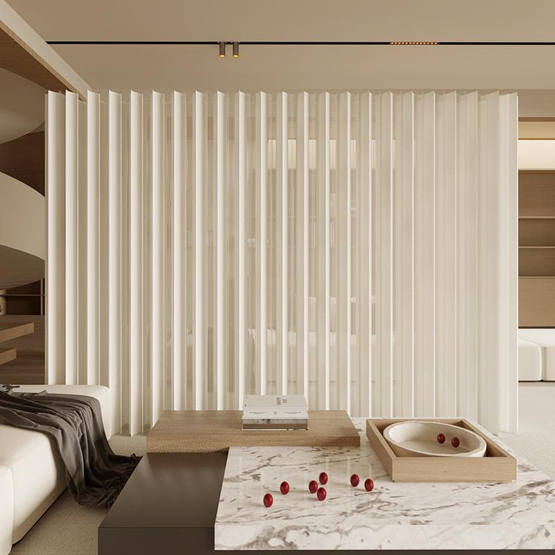 パーテーション間仕切り折り畳み式高さ2.4ｍ長さ1-2ｍ組立不要ついたて目隠し