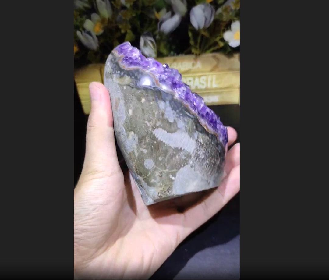 ウルグアイ産 アメジストドーム　#175