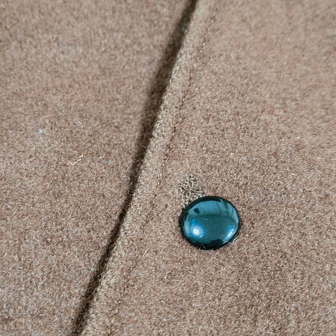 希少✨️VAN JACKET ヴァンヂャケット スタジャン 茶×黒 袖レザー M