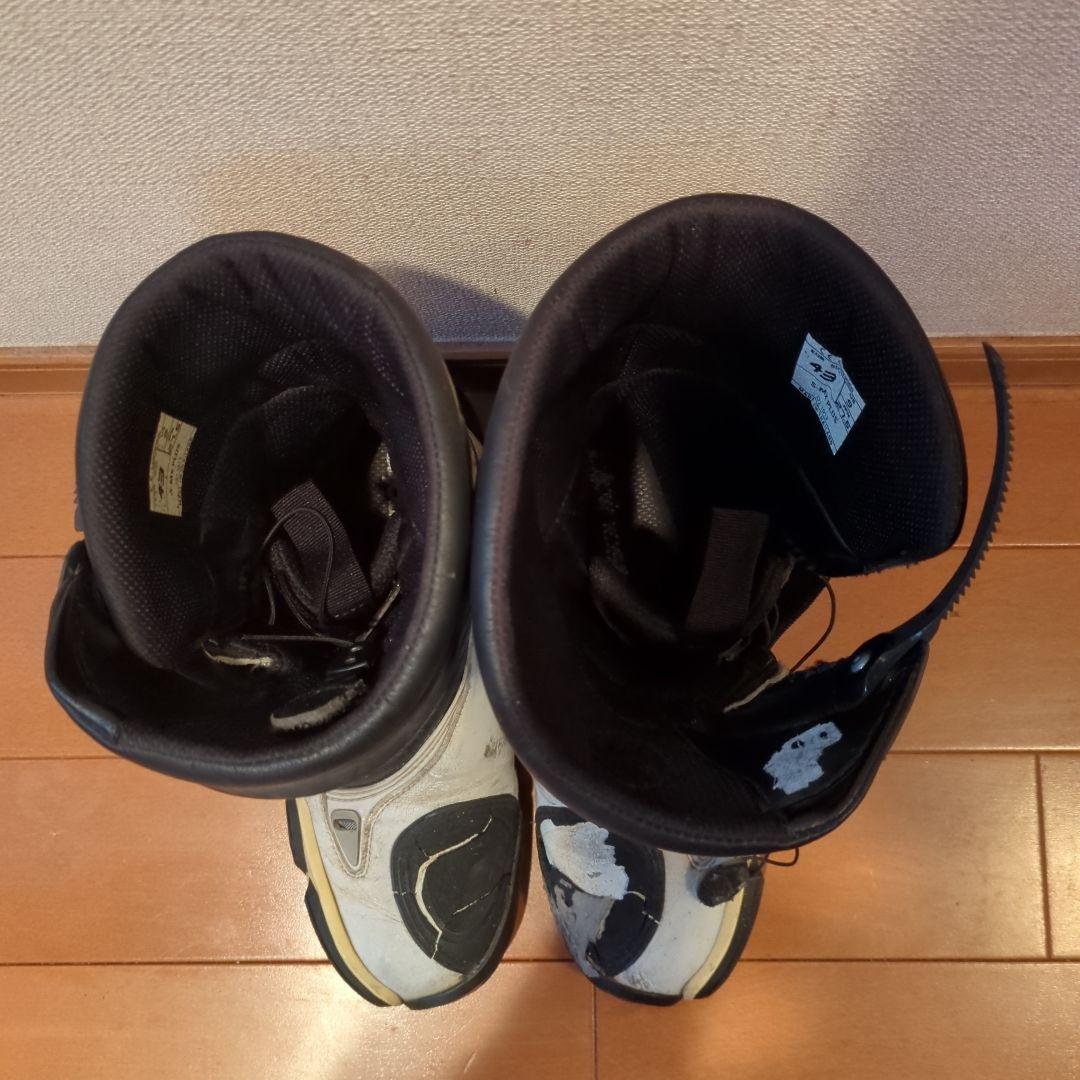 Alpinestars SMX-PLUS バイクブーツ ホワイト/ブラック