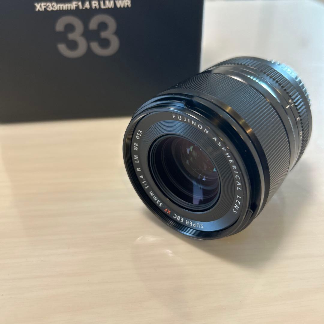【純正角型フード付】FUJINON XF33mmF1.4 R LM WR レンズ
