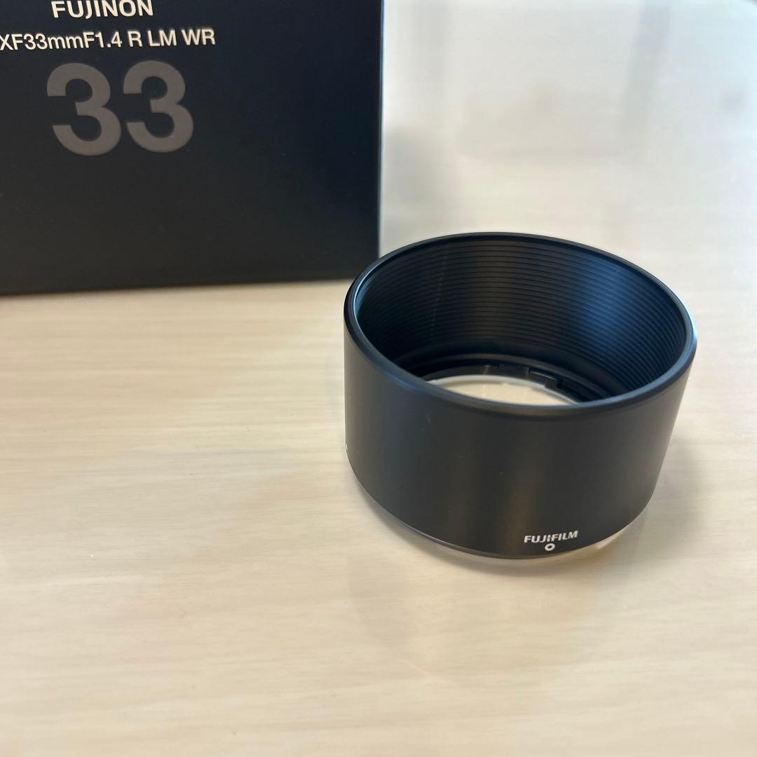 【純正角型フード付】FUJINON XF33mmF1.4 R LM WR レンズ