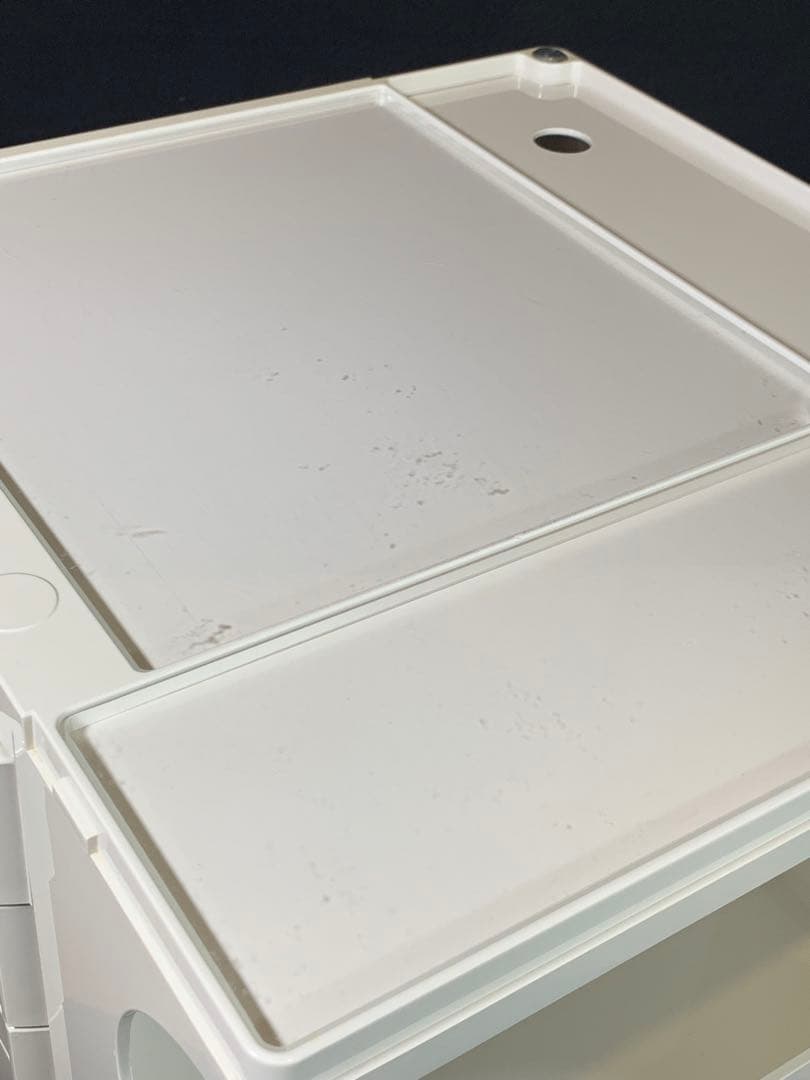 【正規品】　B-LINE 　ボビーワゴン　３段　３トレイ　ホワイト