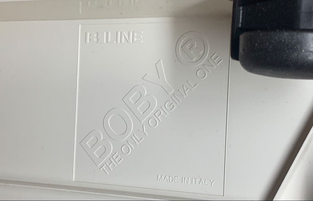 【正規品】　B-LINE 　ボビーワゴン　３段　３トレイ　ホワイト