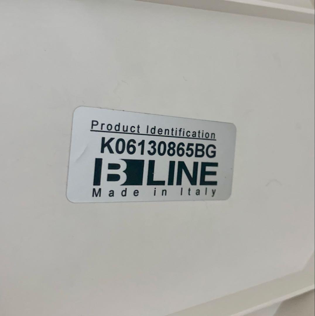 【正規品】　B-LINE 　ボビーワゴン　３段　３トレイ　ホワイト